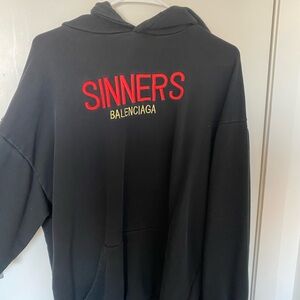 Balenciaga Black Hoodie